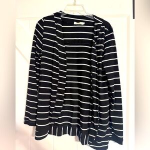 Black and white cardigan